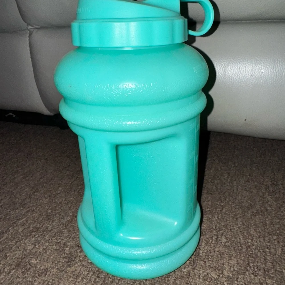 HydroJug Teal Water Bottle with Matching Straws - Picture 3 of 3